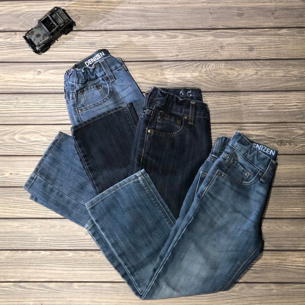 LOT OF 3 - Boys Levi's Denizen Jeans - size 8
